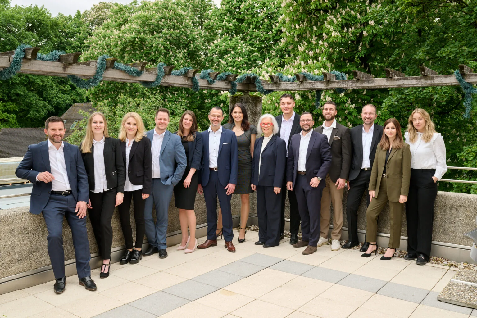 Das VERMAS-Team gemeinsam im Freien