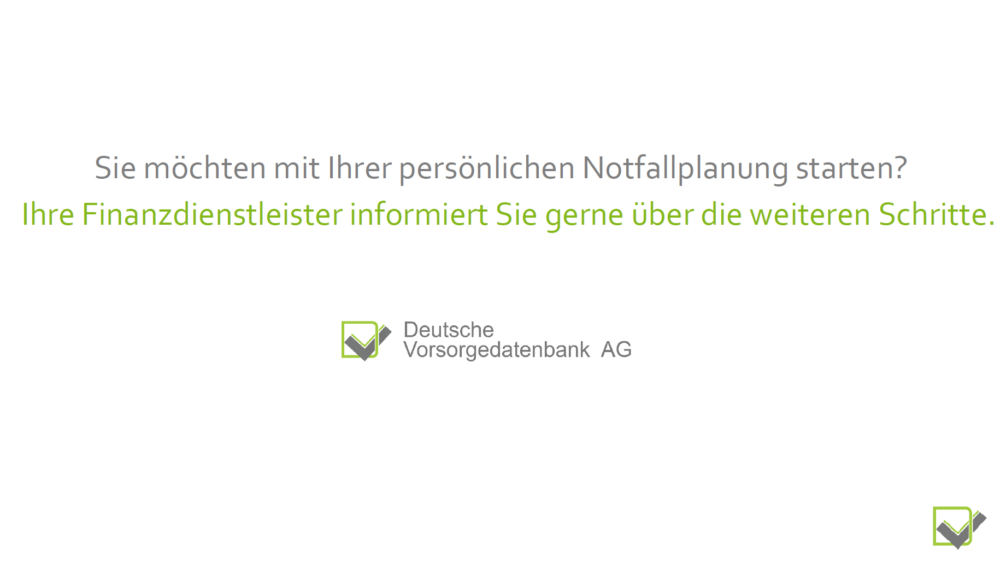 Jura-Konzept: Kundenwebinar der Deutschen Vorsorgedatenbank – Seite 18