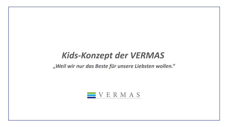 VERMAS KidsKonzept – Seite 1