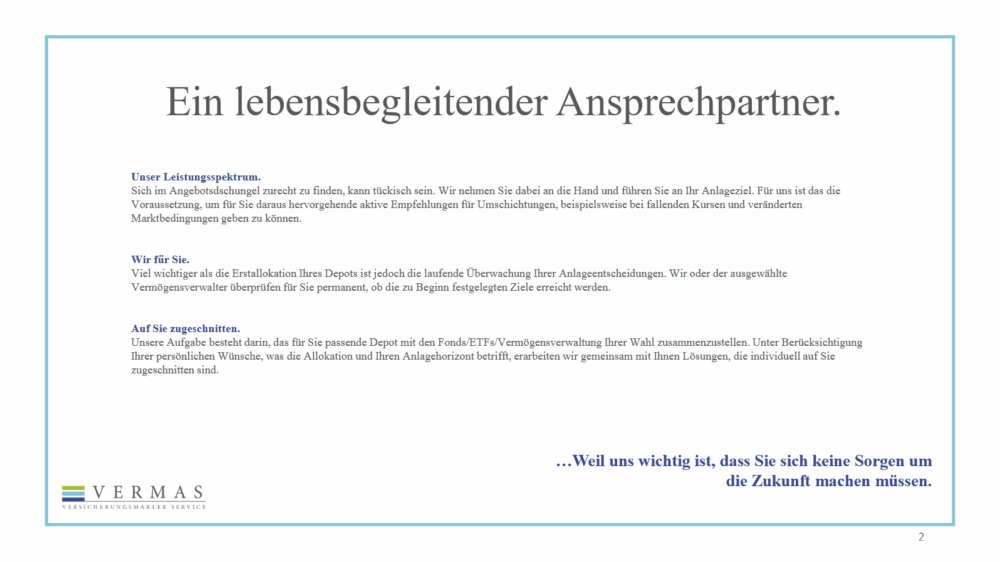 DEPOTMANAGEMENT – Seite 2