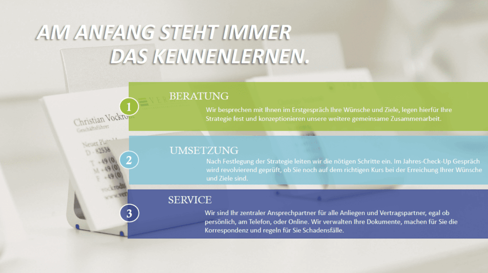 Imagebroschüre, Seite 9: Zusammenarbeit vom Kennenlernen bis zum Service