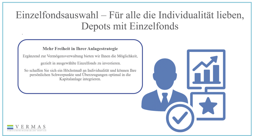 Vermögensmanagement, Seite 11: Auswahl von Einzelfonds