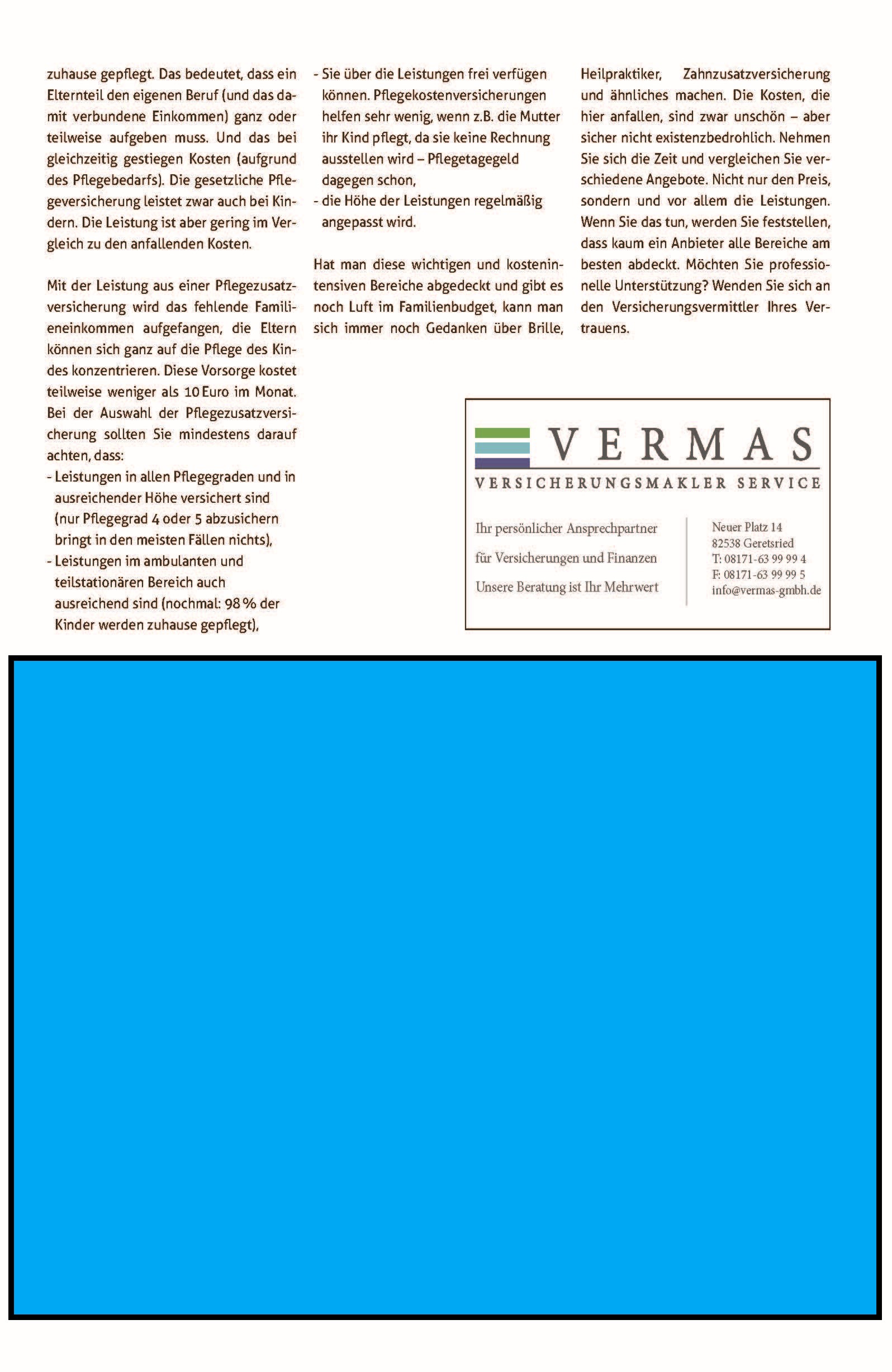 VERMAS in Fachzeitschriften und Zeitungen – Seite 2